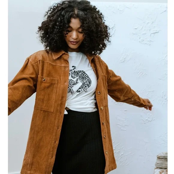 Able Joan Shacket in 1X - Picture 2 of 8